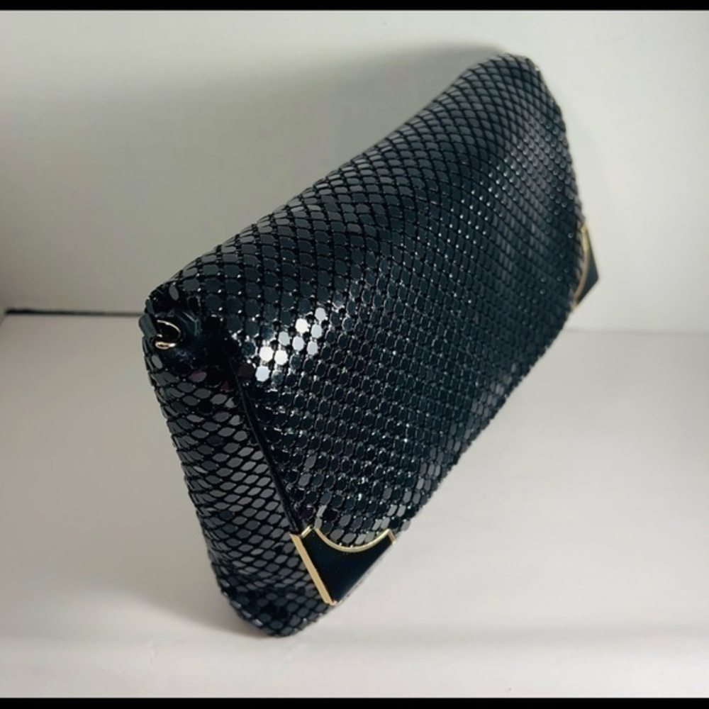 Black Sequins Evening Clutch